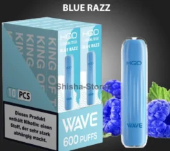 HQD Wave E-Shisha - Blue Razz 10er Set