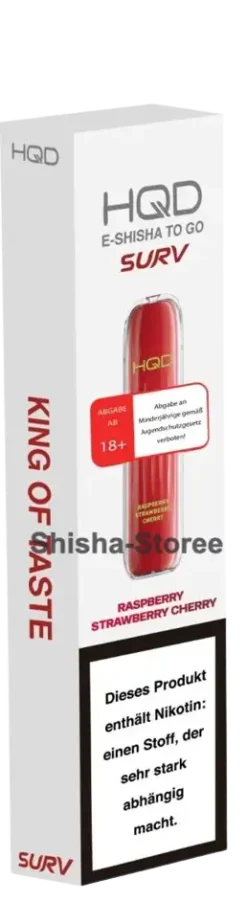 HQD Surv - Raspberry Strawberry Cherry