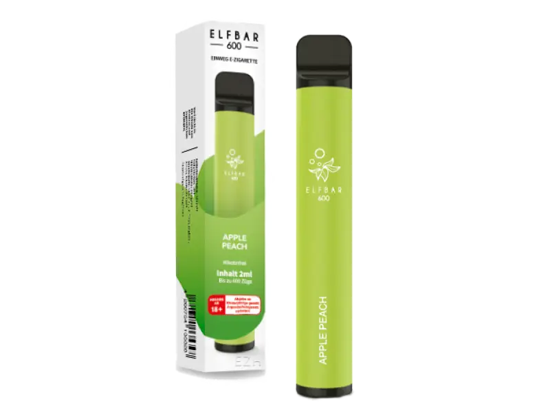 Elf Bar 600 - Apple Peach - Nikotinfrei 3 Elf Bar 600 - Apple Peach - Nikotinfrei