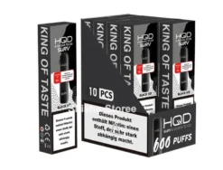 HQD Wave Vape - Black Ice 10er Set