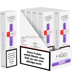 HQD Wave/Surv - Grapey 10er Paket