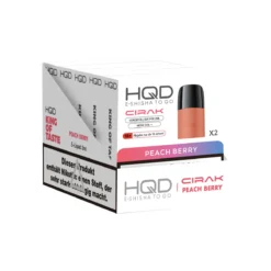 HQD Cirak Pod - Peach Berry 10er