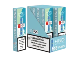 HQD Wave / Surv - Blue Razz Lemon 10er Set