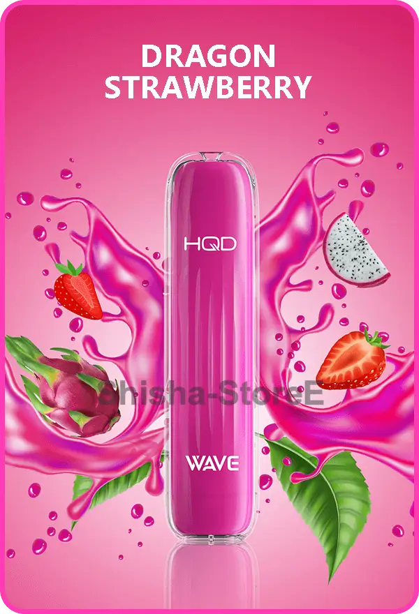 HQD Wave / Surv - Dragon Strawberry 600 4 HQD Wave / Surv - Dragon Strawberry 600 – Bild 2