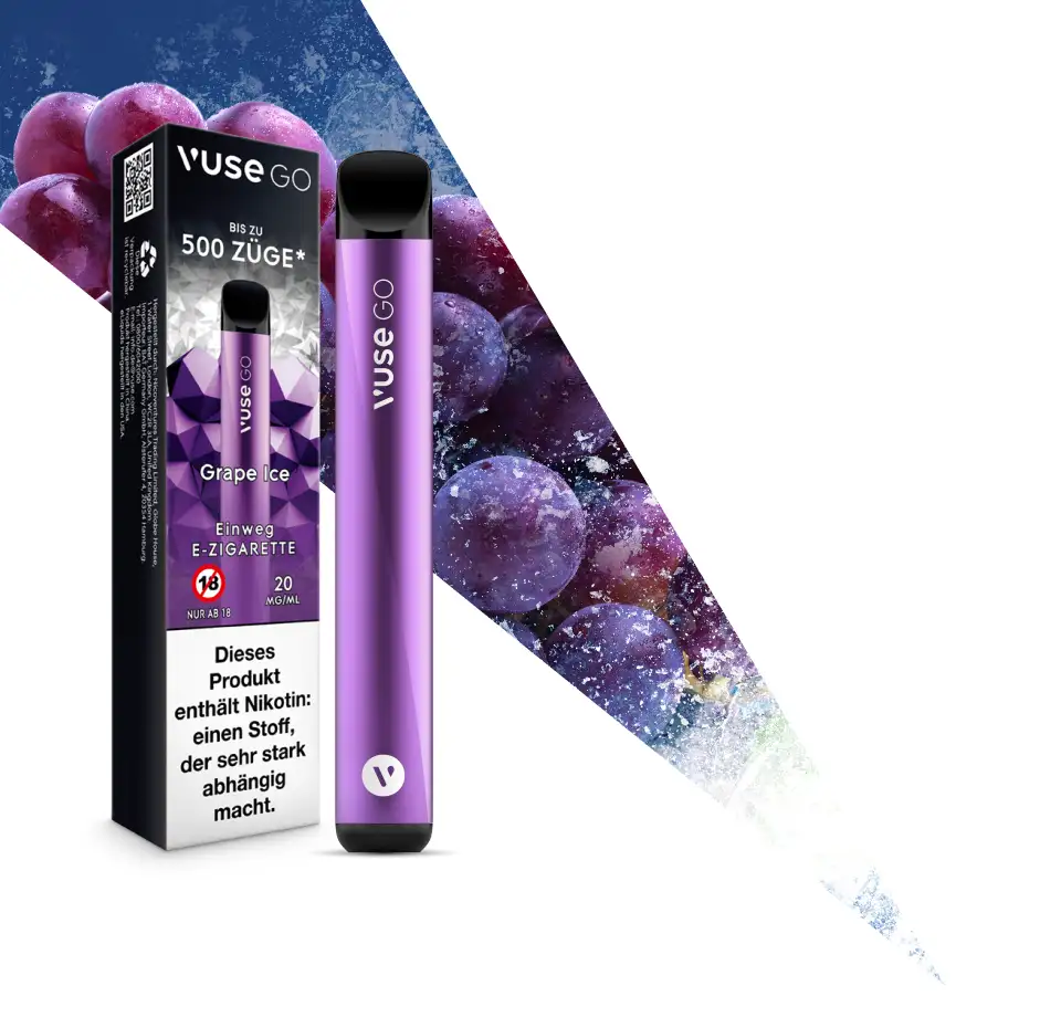 Vuse E-Shisha - Grape Ice 600 3 Vuse E-Shisha - Grape Ice 600
