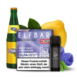 Elfbar ELFA Pod - Blue Razz Lemonade