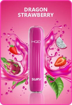 HQD Surv - Dragon Strawberry 600
