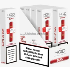 HQD Surv - Raspberry Strawberry Cherry 10er