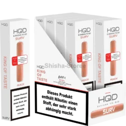 HQD Vape Surv - Peach 10er Set