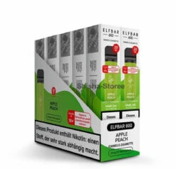 Elf Bar 600 - Apple Peach - 10er Paket