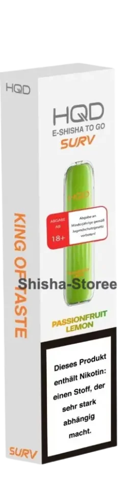 HQD Surv / Wave - Passionfruit Lemon Vape